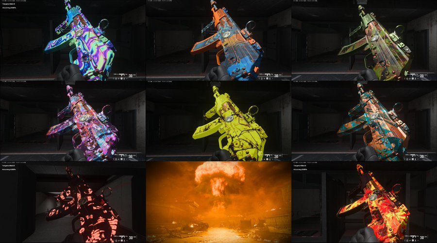 #MWIII 8 UNIQUE Nukes CAMOS Transferring to BO6 WARZONE - WHOTTON TRADING