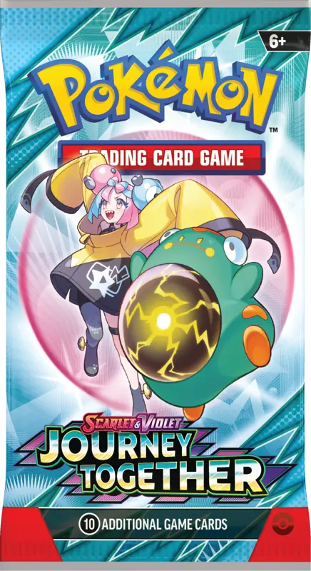 Pokemon Scarlet & Violet Journey Together: Booster Pack (10 Cards) WHOTTON TRADING