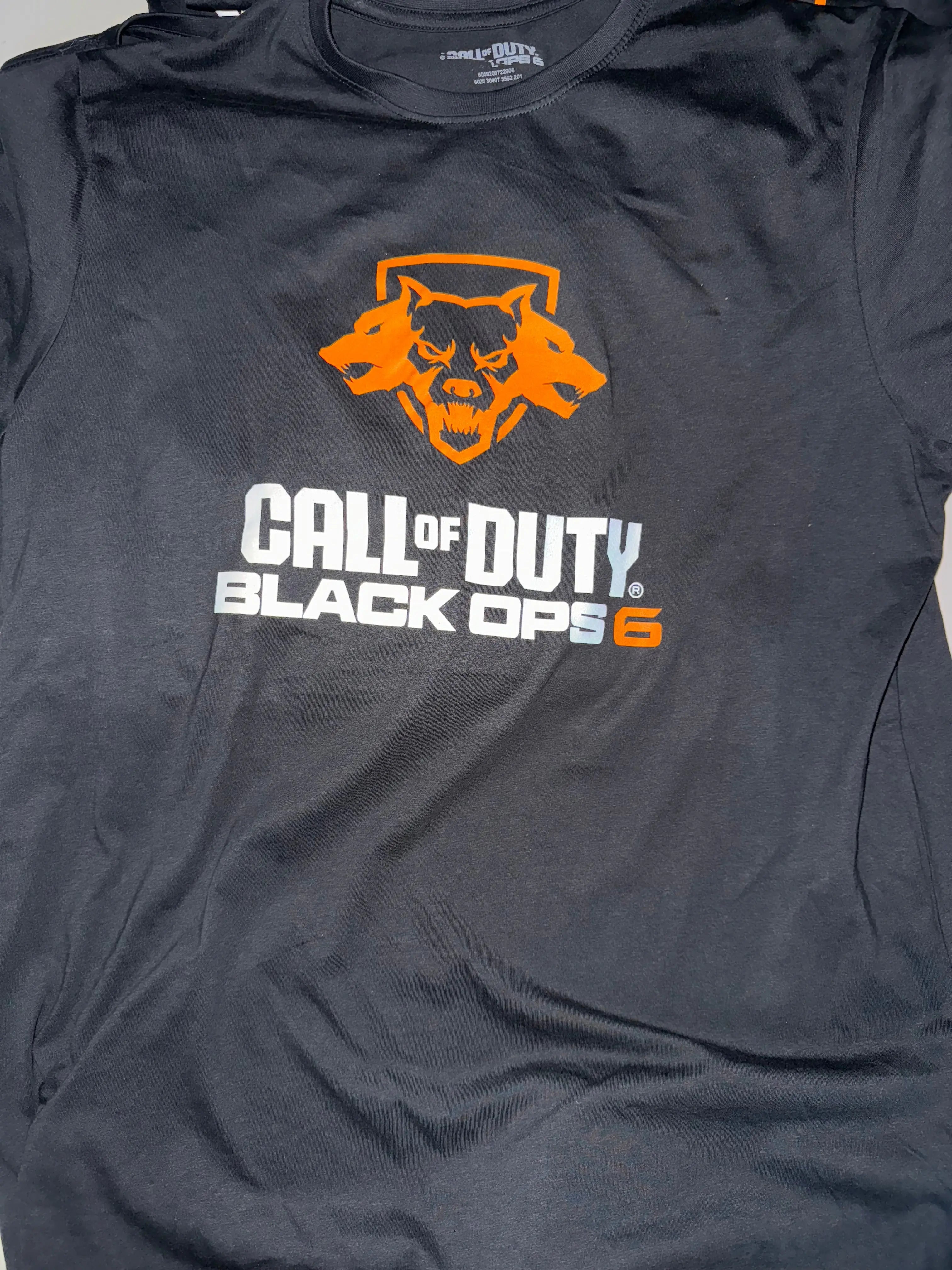 Black Call Of Duty Graphic T-Shirt ( No In-Game Content) WHOTTON TRADING
