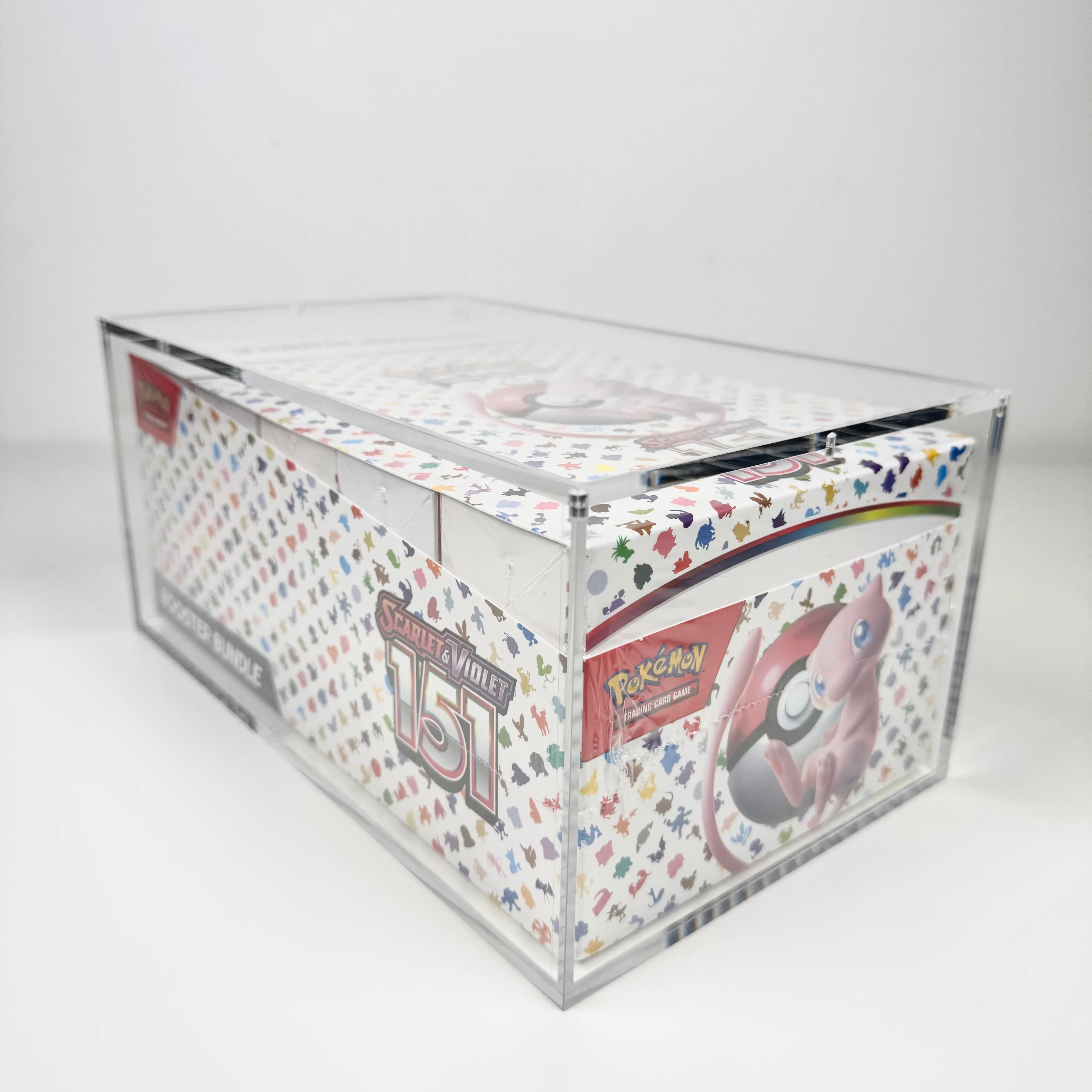 Acrylic Booster Bundle Display Case
side