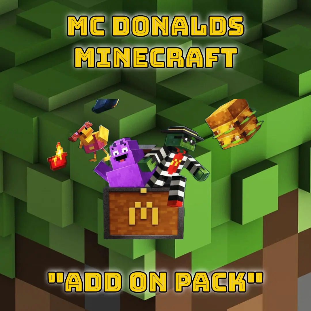 Minecraft x McDonalds - "Add on Pack" (1 Code) WHOTTON TRADING