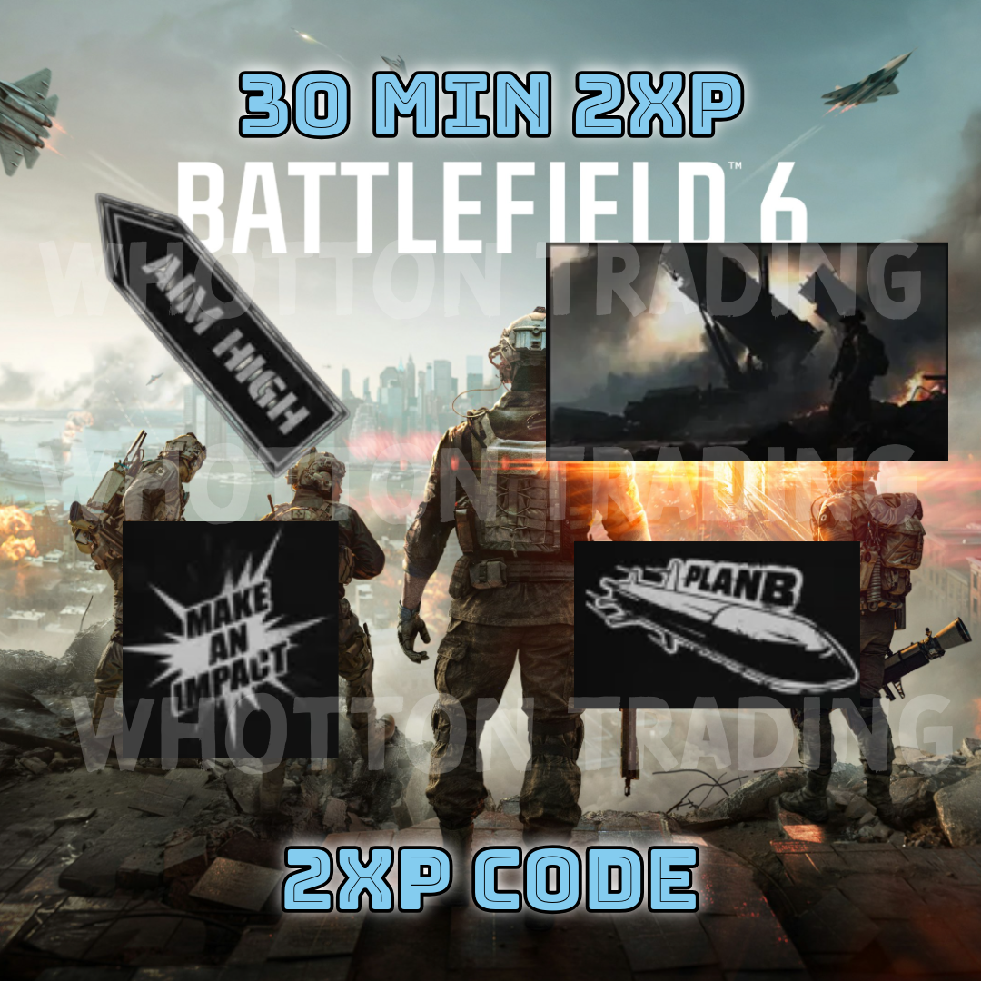 Battlefield 6 Rare Full Set of 4 Stickers & Decal Rewards – Exclusive BF6 Collectible Codes | Instant Delivery