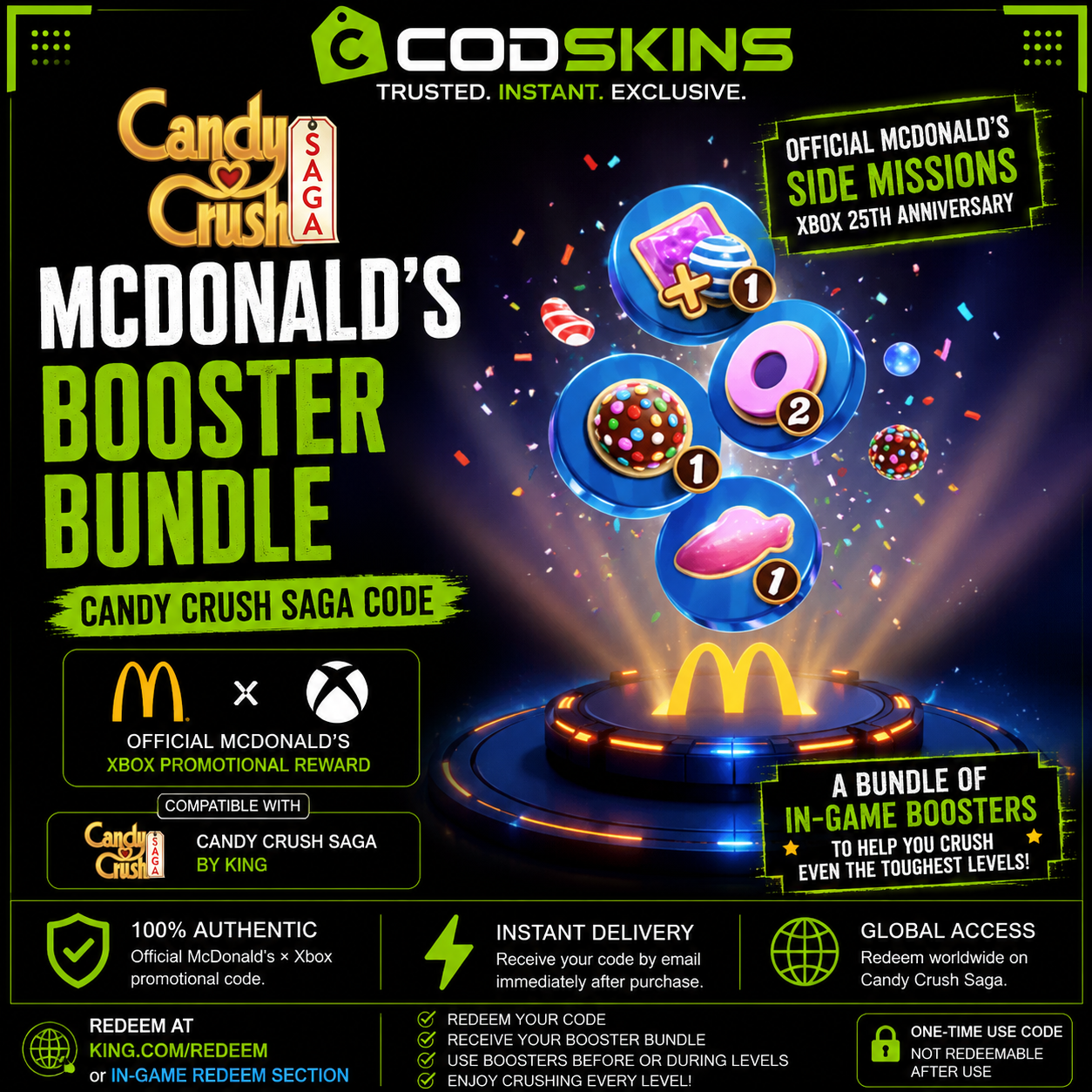 Candy Crush Saga McDonald&
