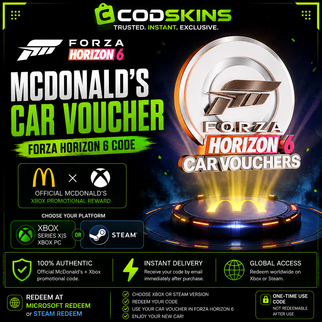 Forza Horizon 6 McDonald&