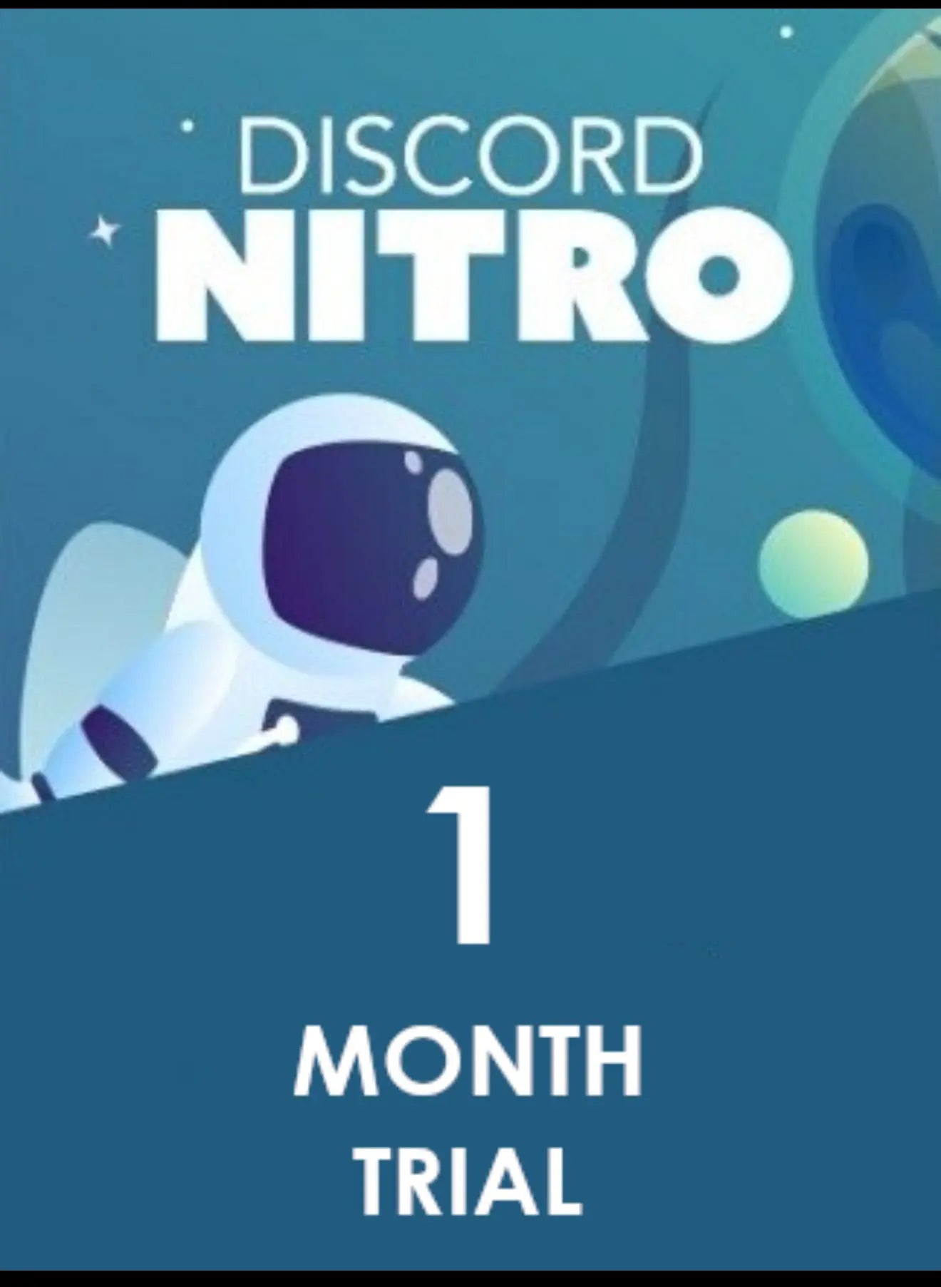 Discord Nitro 1 Month Trial Key (GLOBAL) WHOTTON TRADING
