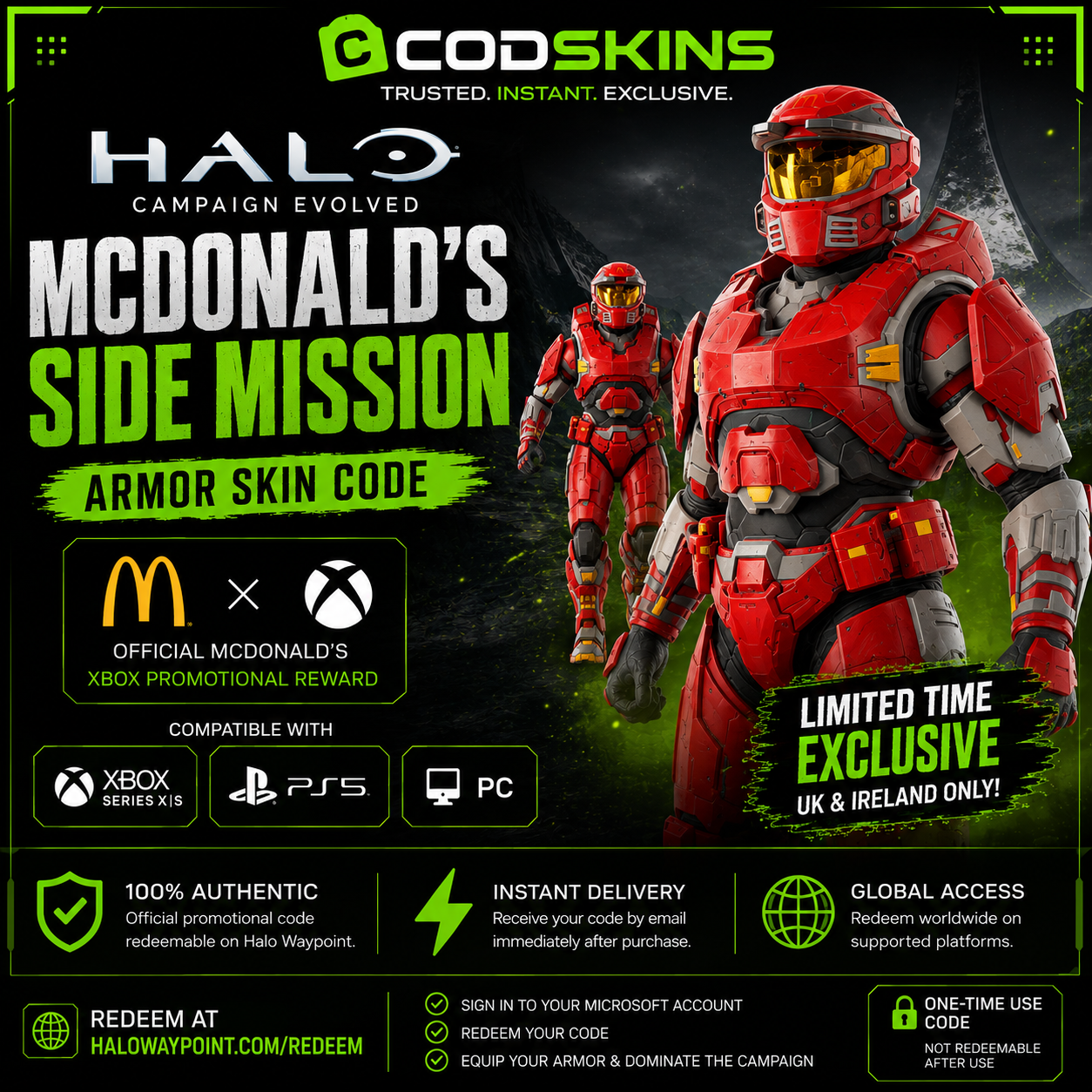 Halo Campaign Evolved McDonald&