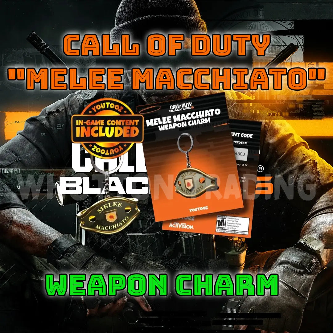Call of Duty Black Ops 6 | Melee Macchiato Weapon Charm WHOTTON TRADING