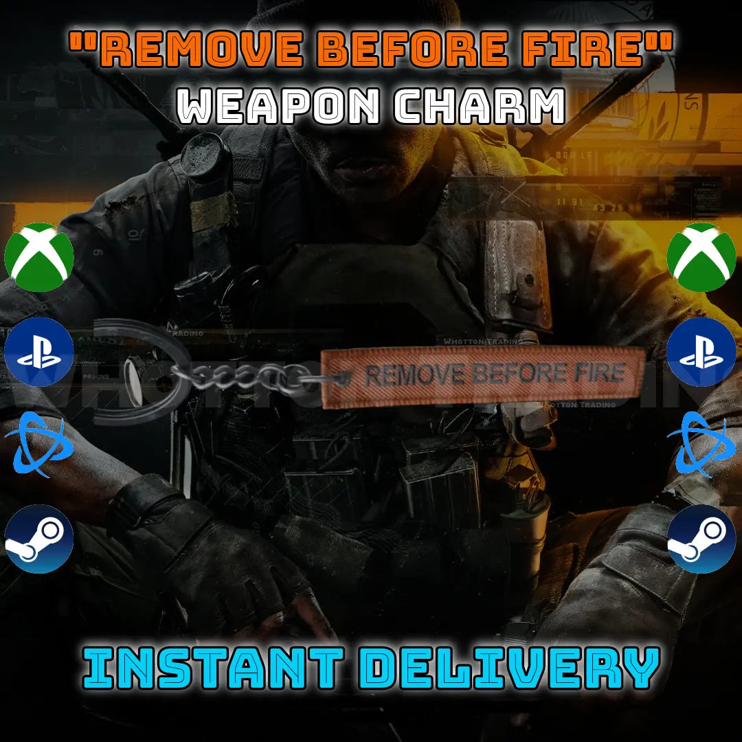 Call of Duty Black Ops 6 | Remove Before Fire Weapon Charm COD SKINS