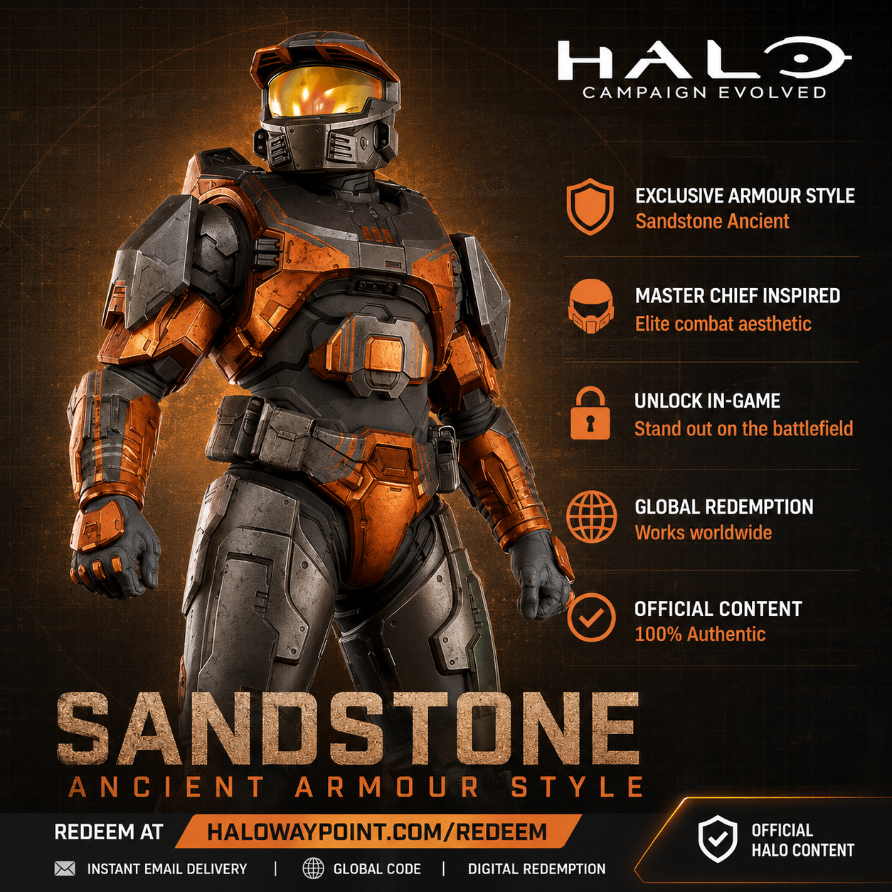 Halo sandstone armour