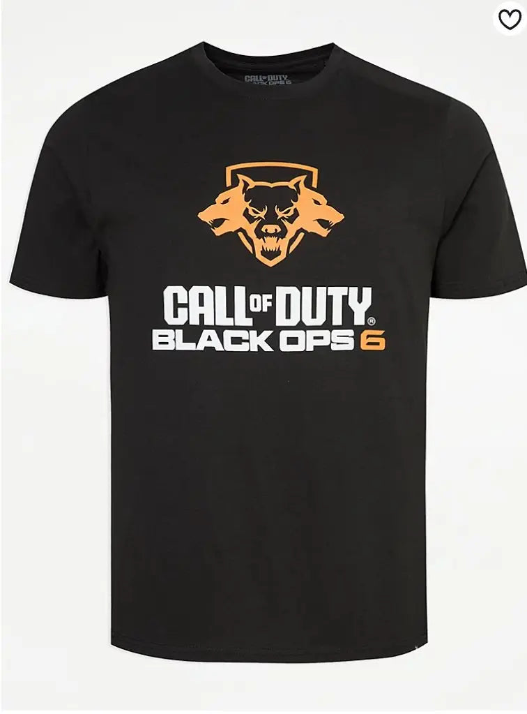 Black Call Of Duty Graphic T-Shirt ( No In - Game Content) - WHOTTON TRADING