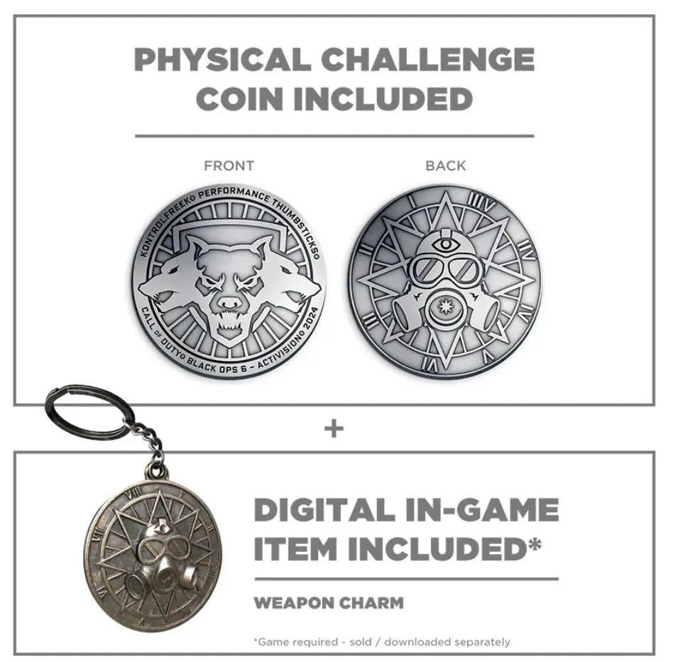 Call Of Duty Black Ops 6 "In Kontrol" Weapon Charm - WHOTTON TRADING
