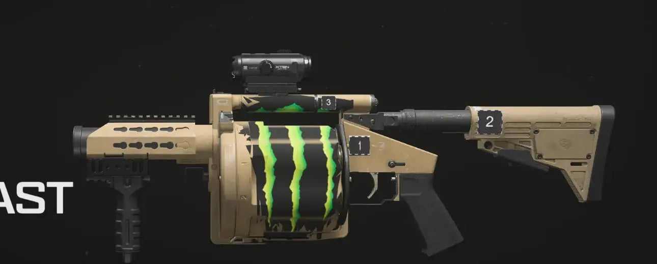Call of Duty Modern Warfare 3 MW3 Monster Energy - Mark of the Beast Vinyl COD.