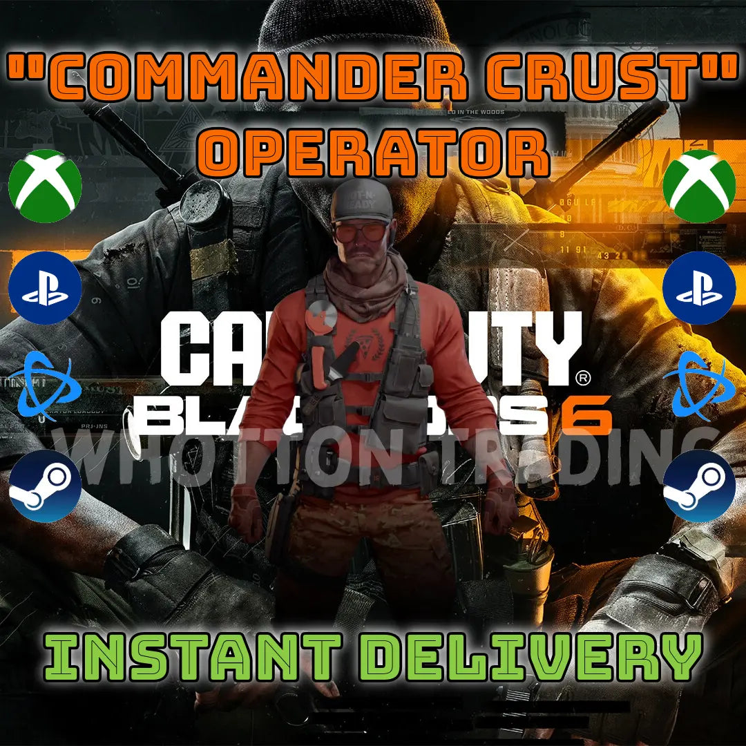 Call of Duty Black Ops 6 x Little Caesars "Commander Crust" Operator Skin Code COD SKINS