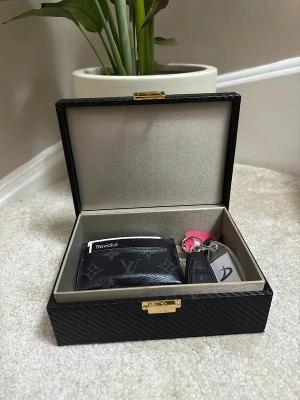 Faraday Box for Car Keys & 2 Pack Faraday Pouch, Keyless Car Key Signal Blocking Box.