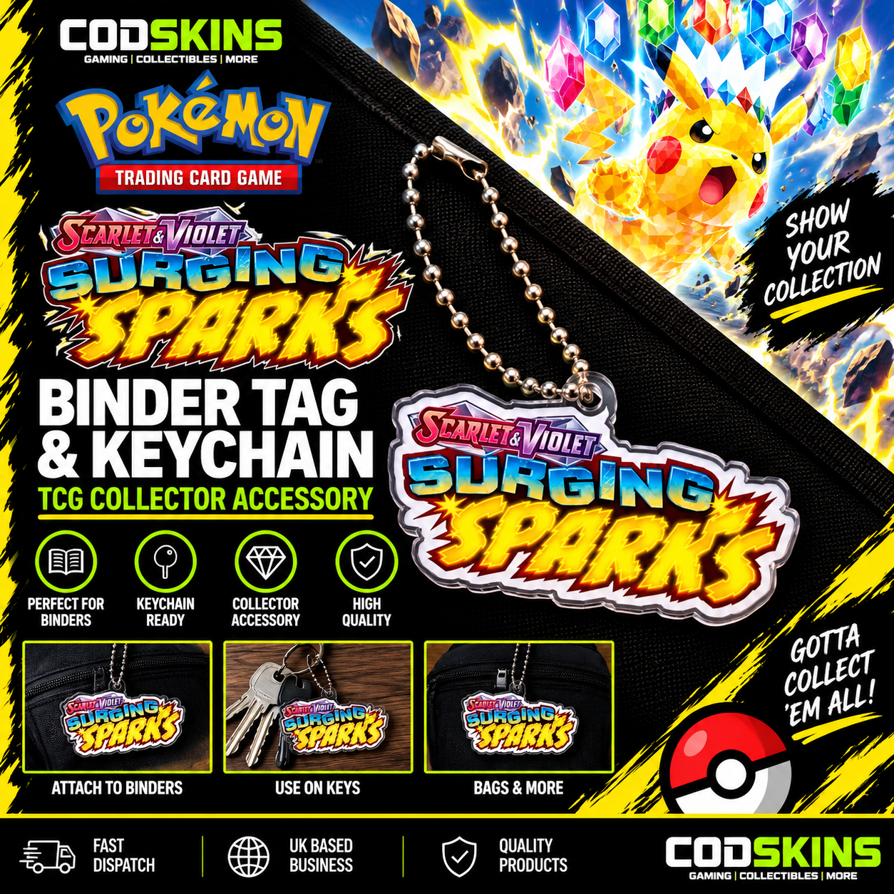 pokemon-surging-sparks-binder-tag-keychain
