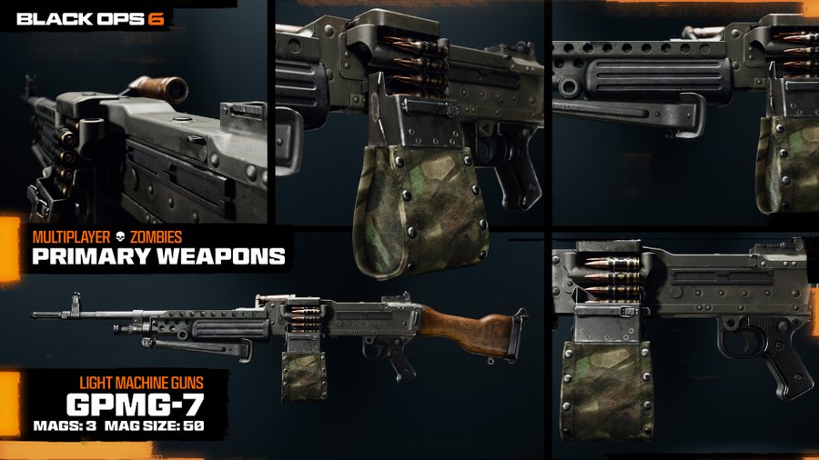 Call of Duty Black Ops 6: GPMG-7 LMG
