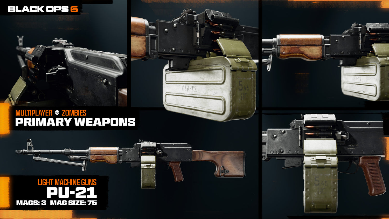 Call of Duty Black Ops 6: PU-21 LMG