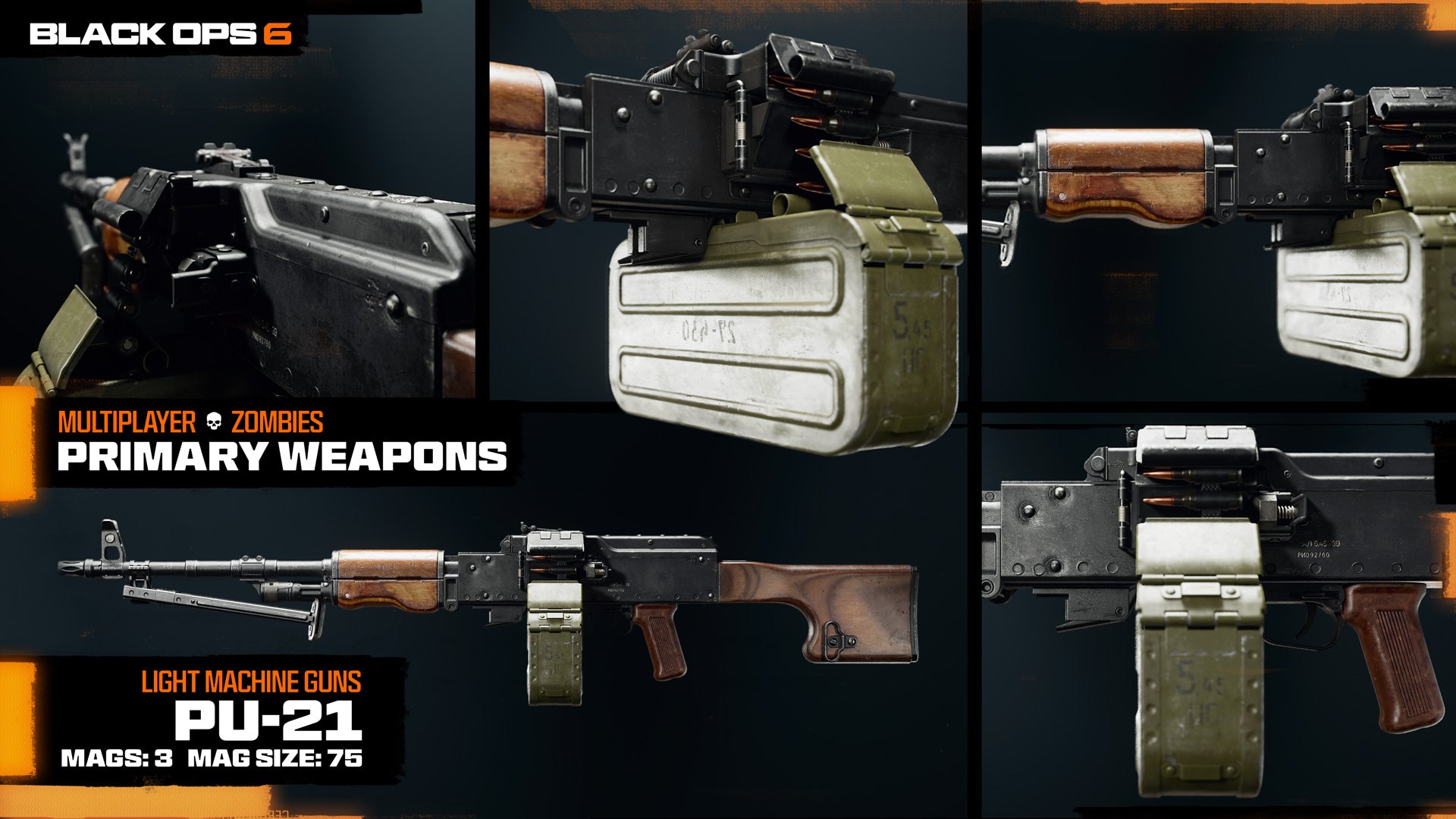 Call of Duty Black Ops 6: PU-21 LMG