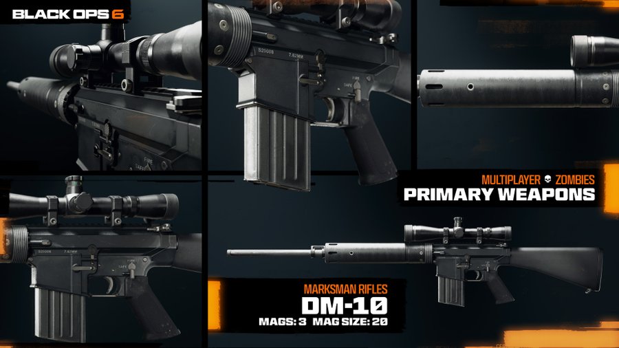 Call of Duty Black Ops 6 DM10 DMR WHOTTON TRADING