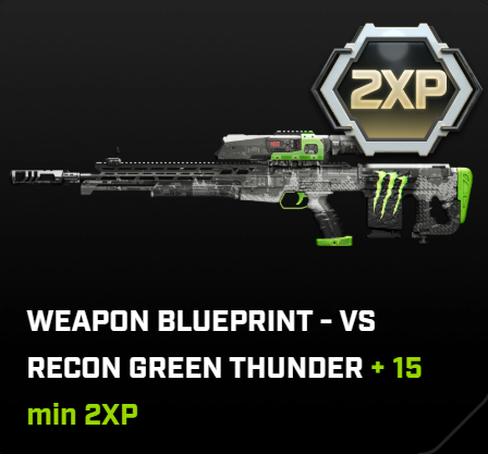 Call of Duty Black Ops 7 x Monster Energy Rewards ARE BACK!!! Weapon Blueprint - VS RECON "Green Thunder"