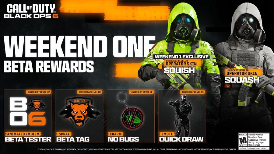 All the Unlockable Rewards Available in The Black Ops 6 Beta - WHOTTON TRADING