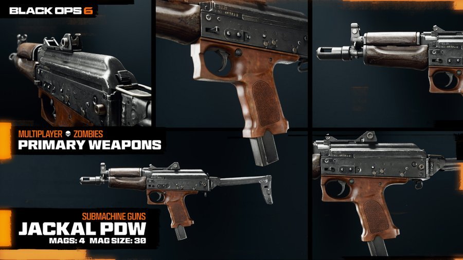 Call of Duty Black Ops 6: JACKAL PDW SMG - WHOTTON TRADING