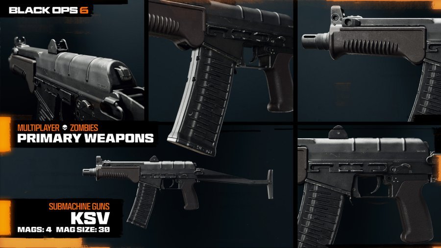 Call of Duty Black Ops 6: KSV SMG - WHOTTON TRADING
