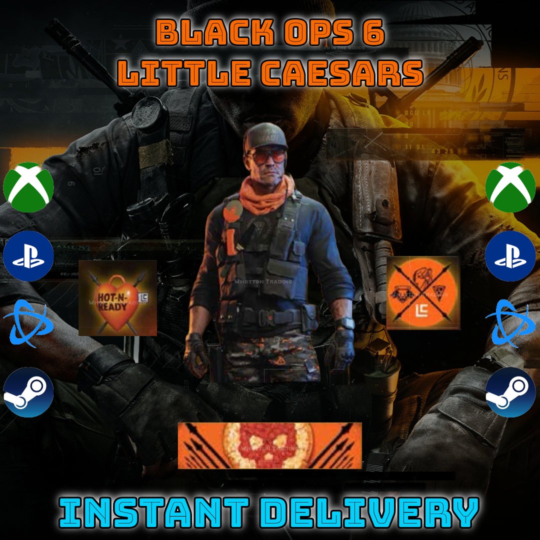 Call of duty Black Ops 6 - Little Caesars Promotion 2024! - WHOTTON TRADING