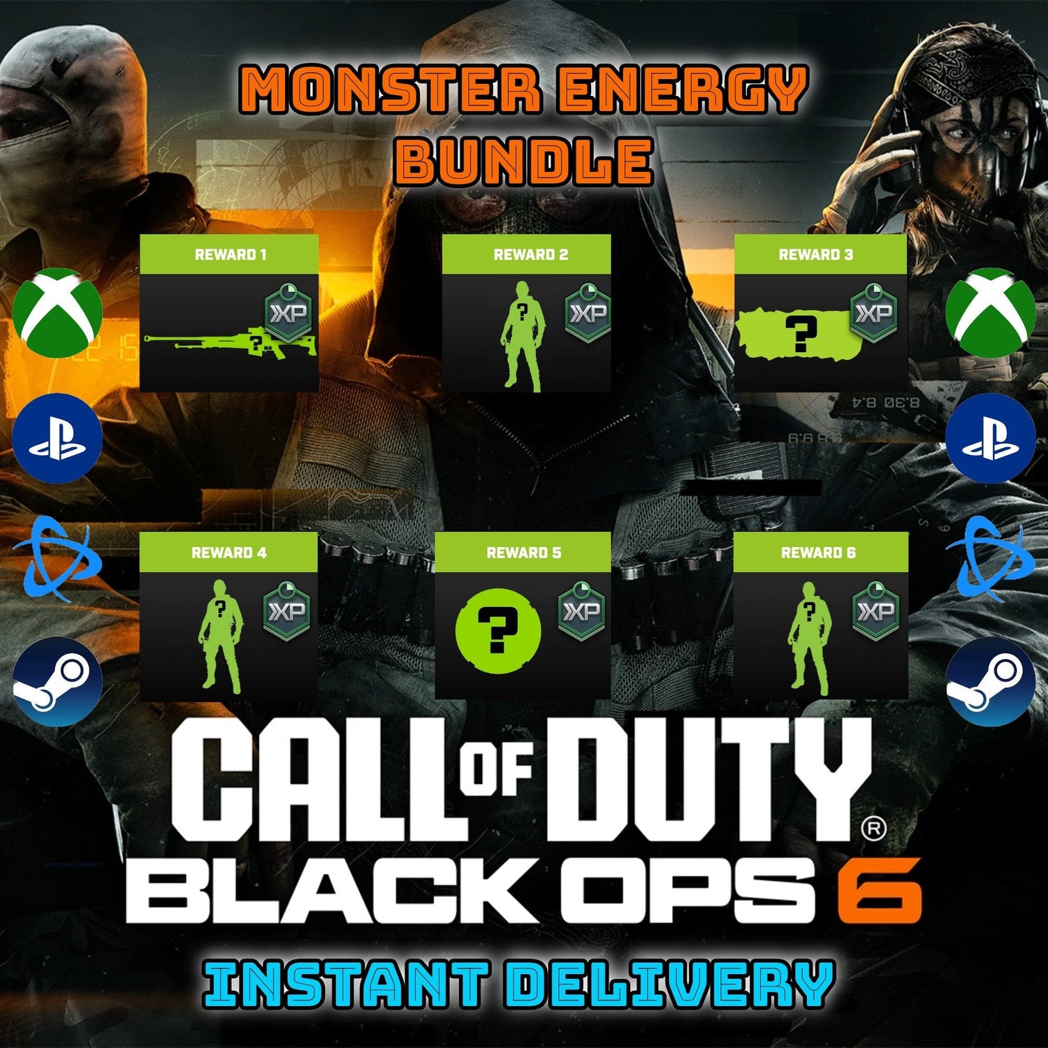 CoD Black Ops 6: How To Unlock Monster Energy Skins - WHOTTON TRADING