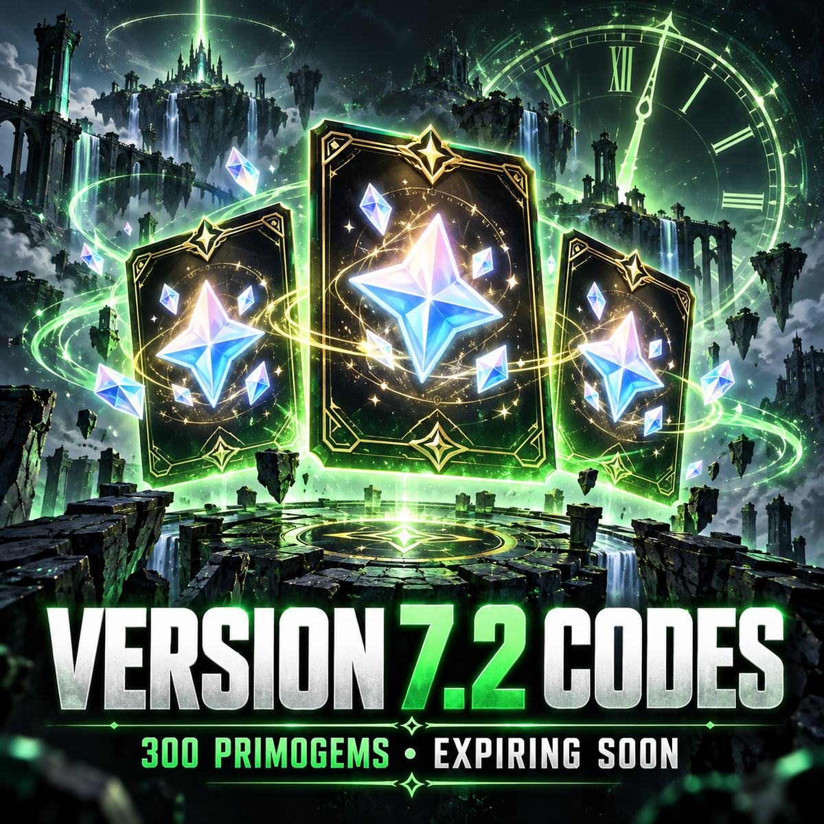 Genshin Impact Version 7.2 codes for 300 Primogems expiring soon