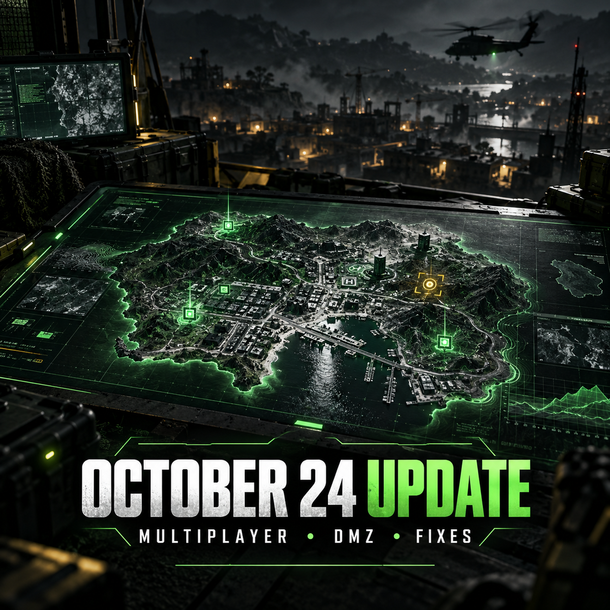 Modern Warfare 4 October 24 update covering Multiplayer and DMZ fixes