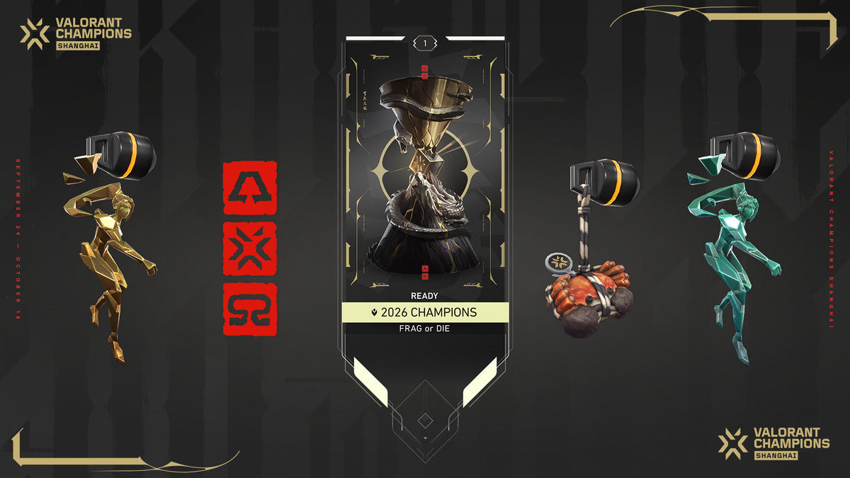 Official VALORANT Champions Shanghai Watch and Earn rewards artwork