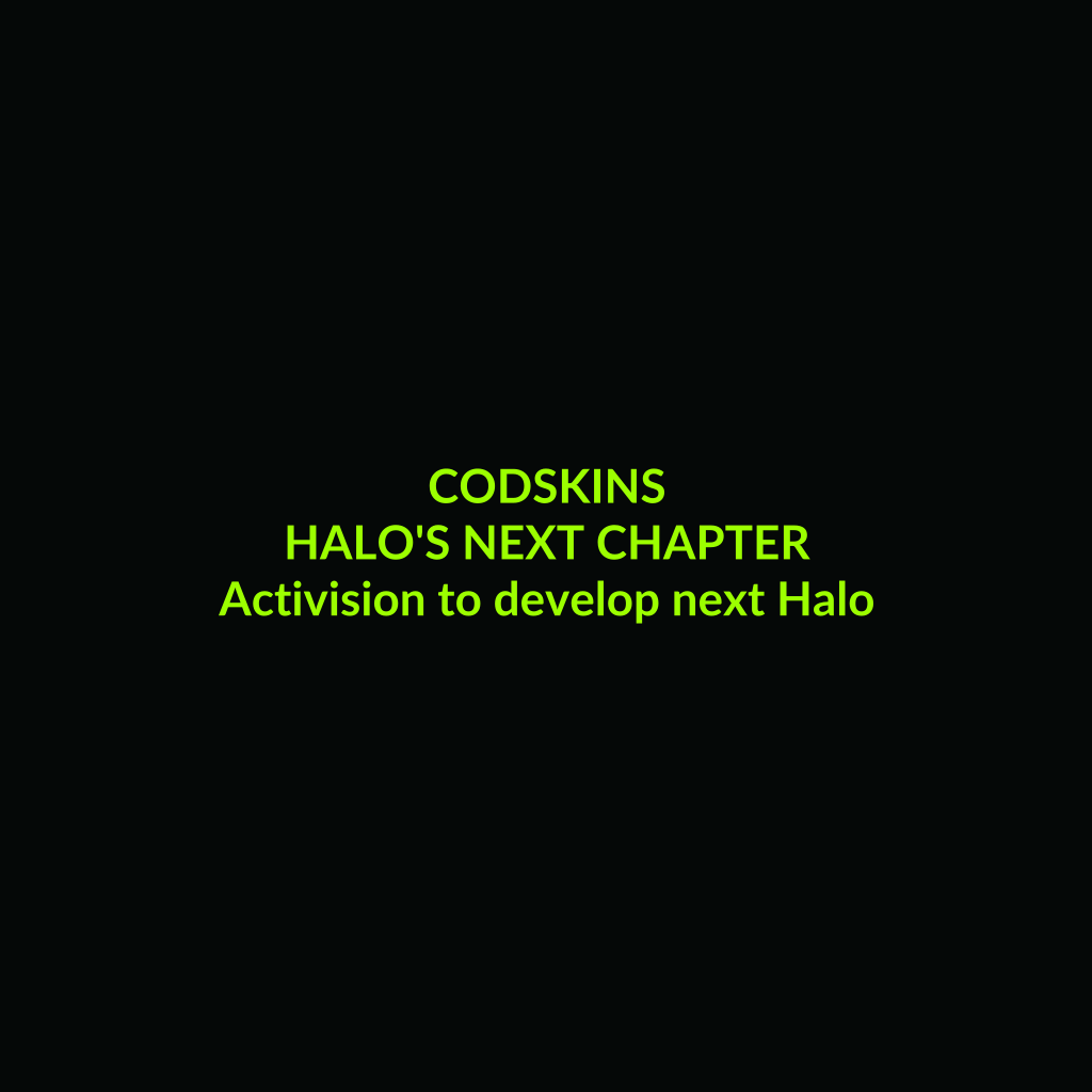 Activision to develop the next Halo game - CODSKINS gaming news