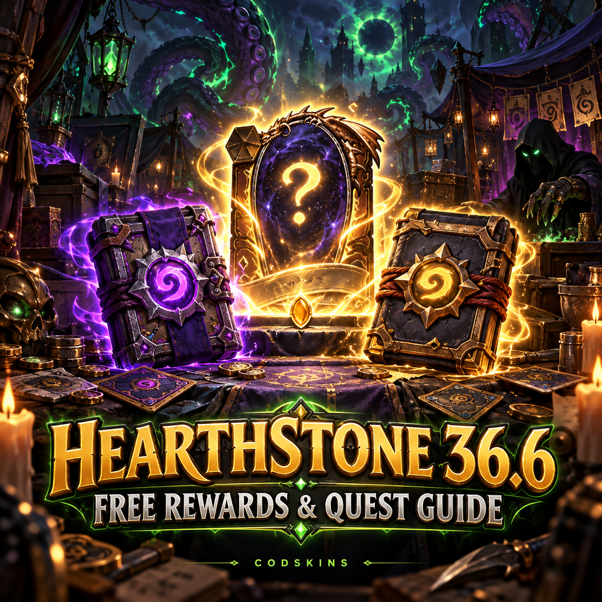 Hearthstone 36.6 free rewards and Legendary Quest guide - CODSKINS