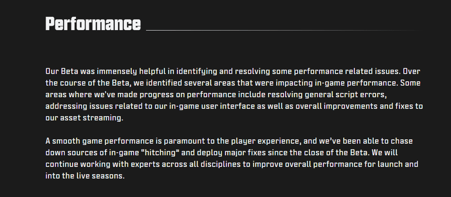 Performance Improvements #BlackOps6 - WHOTTON TRADING