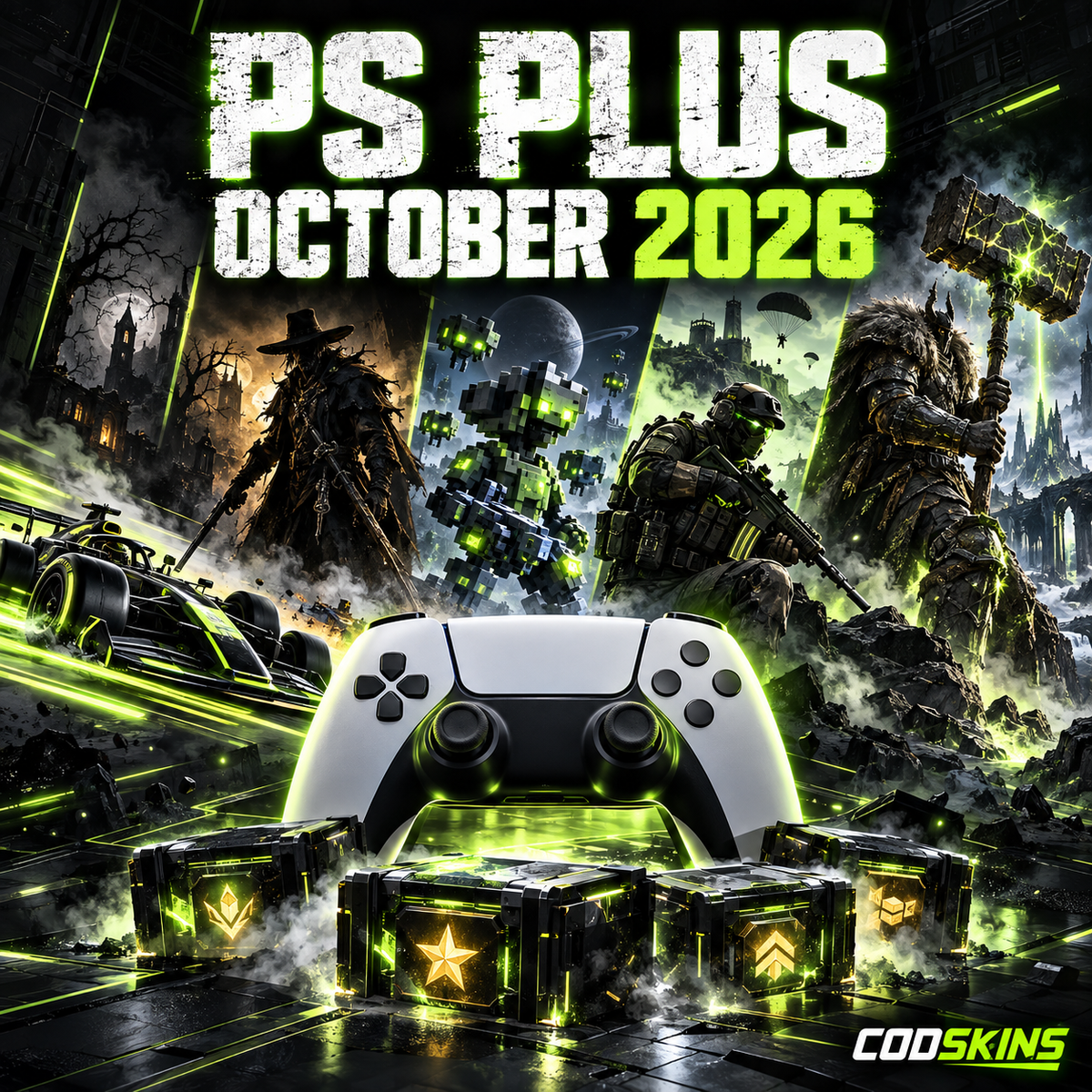 PS Plus October 2026 games and Warzone and Overwatch reward packs