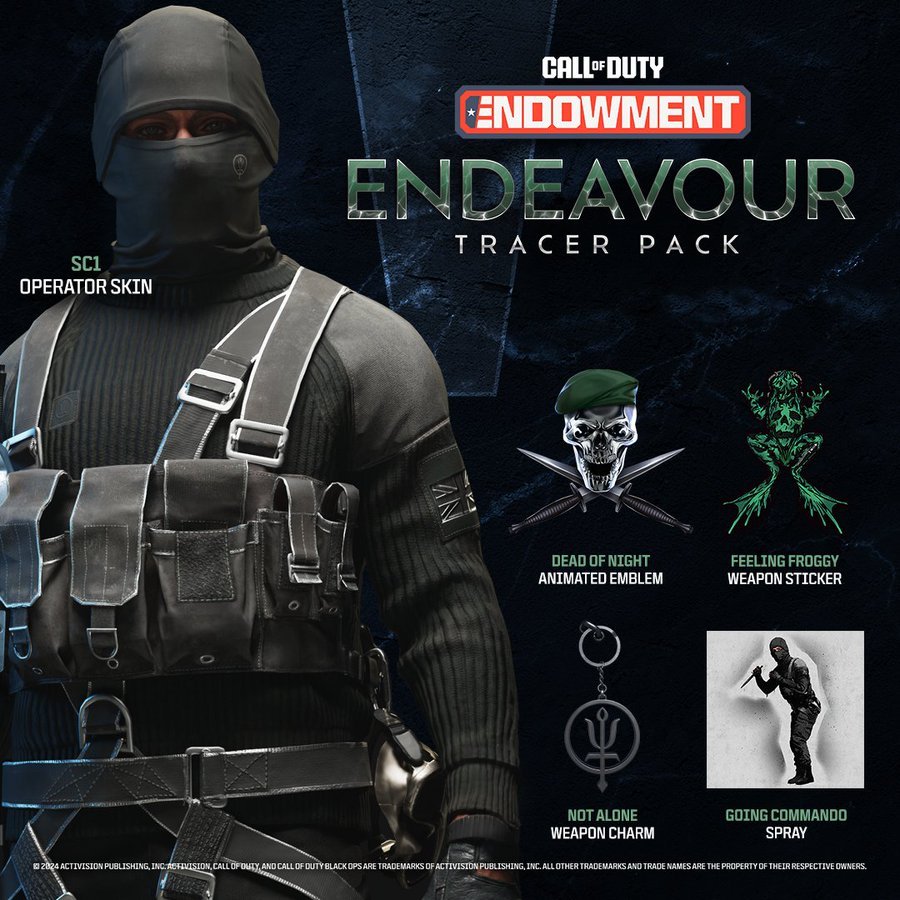 The Call of Duty Endowment Endeavour: Tracer Pack - WHOTTON TRADING