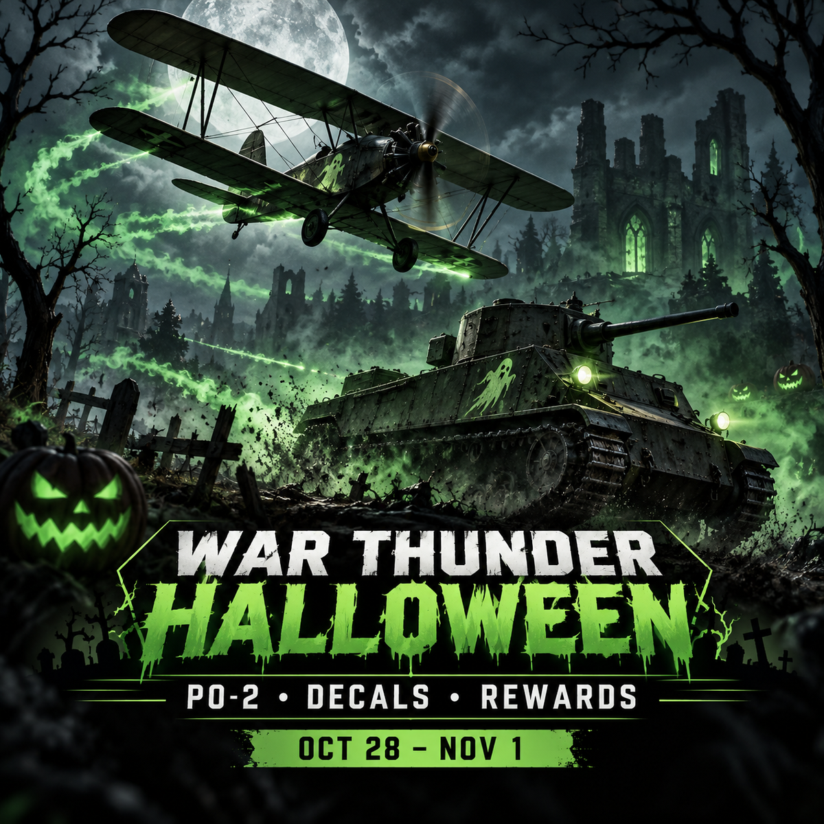 Guide War War Thunder Halloween 2026: Po-2 & Rewards Guide – COD SKINS