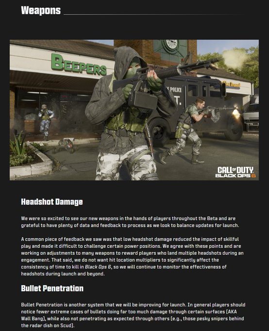 Weapon Changes #Blackops6 - WHOTTON TRADING