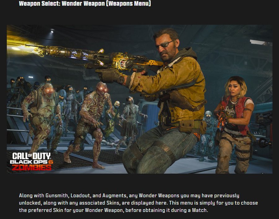 Weapon Select: Wonder Weapon (Weapons Menu) - WHOTTON TRADING