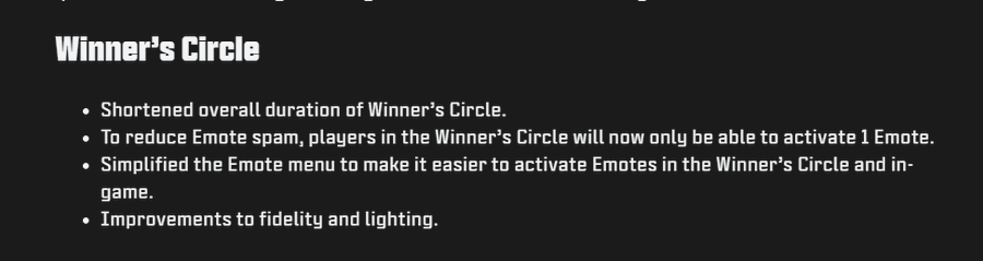 Winners Circle Changes #BlackOps6 - WHOTTON TRADING