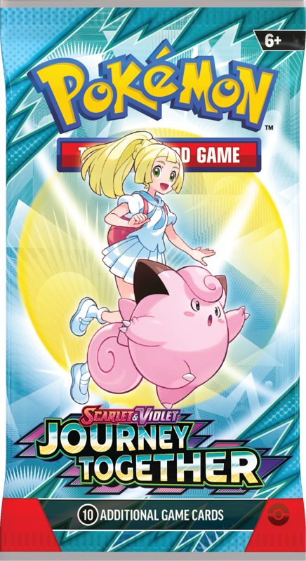 Pokemon Scarlet &amp; Violet Journey Together: Booster Pack (10 Cards)