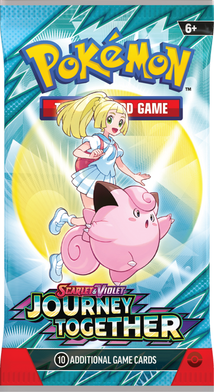 Pokemon Scarlet &amp; Violet Journey Together: Booster Pack (10 Cards)