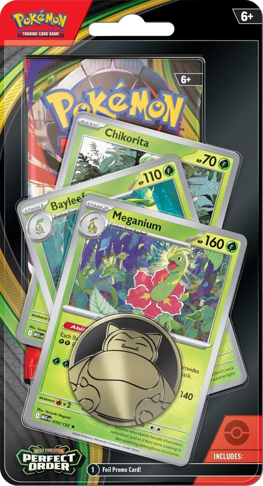 Perfect Order Premium Checklane Blister [Meganium Line] ME03: Perfect Order NM
