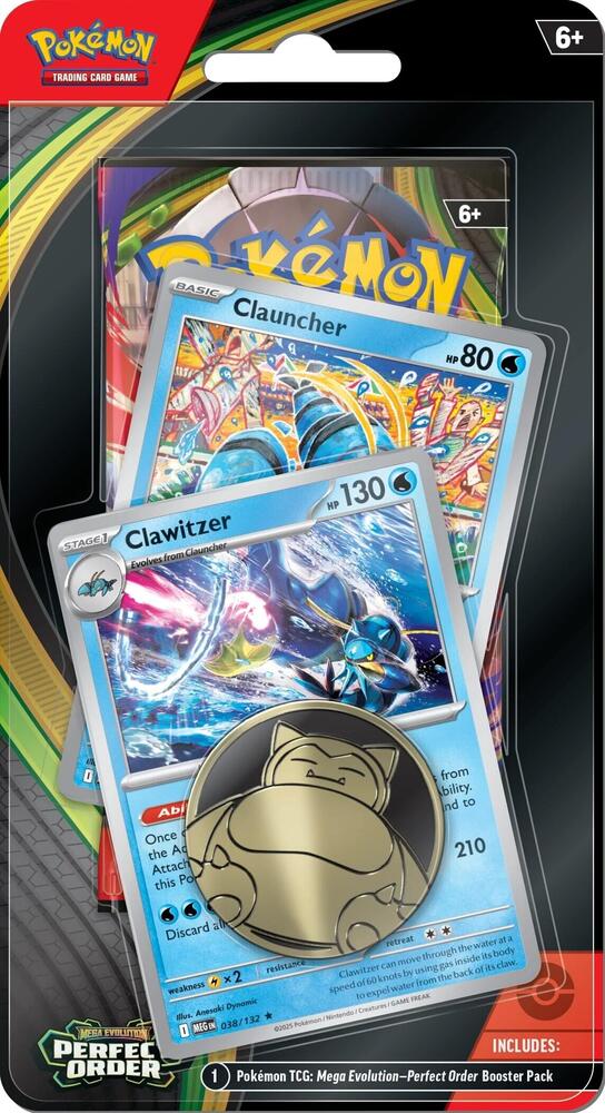 Perfect Order Premium Checklane Blister [Clawitzer Line] ME03: Perfect Order NM