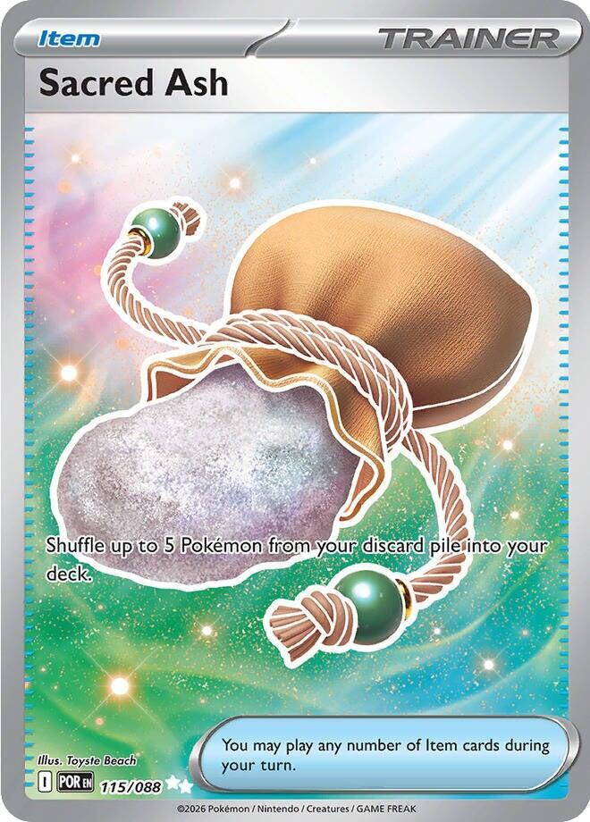 Sacred Ash 115/088 Ultra Rare ME03: Perfect Order NM