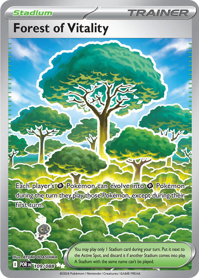 Forest of Vitality 109/088 Ultra Rare ME03: Perfect Order NM