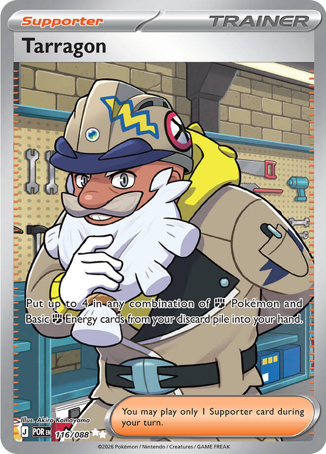 Tarragon - 116/088 116/088 Ultra Rare ME03: Perfect Order NM