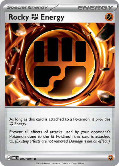 Rocky Fighting Energy 087/088 Rare ME03: Perfect Order NM