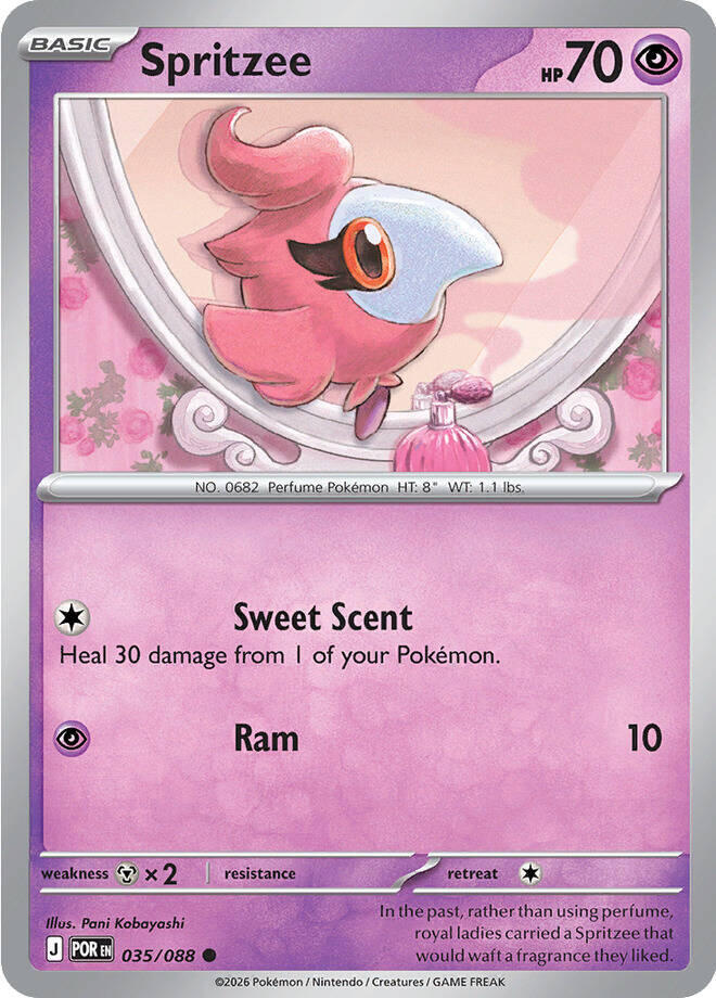 Spritzee 035/088 Common ME03: Perfect Order NM